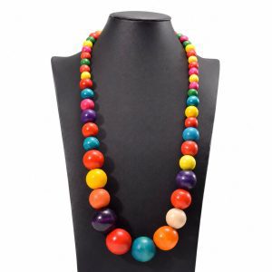 Ethnic Wooden Necklace