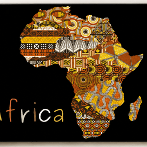 Vintage Map of Africa