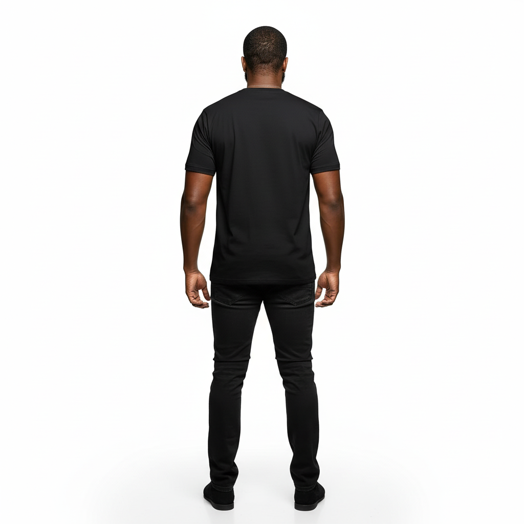 Kente Patchwork Polo Shirt - Image 2