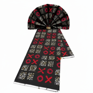 Red & Black XO Ankara