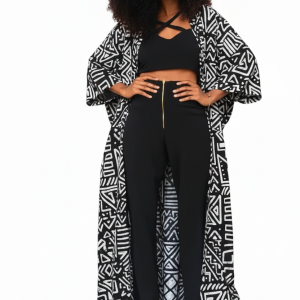 Zia-Women Ankara Kimono