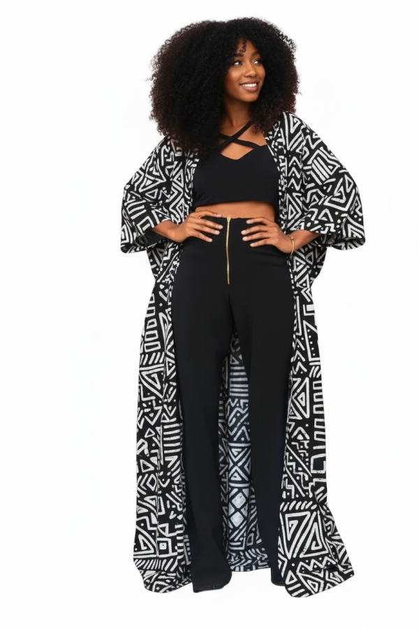 Zia-Women Ankara Kimono