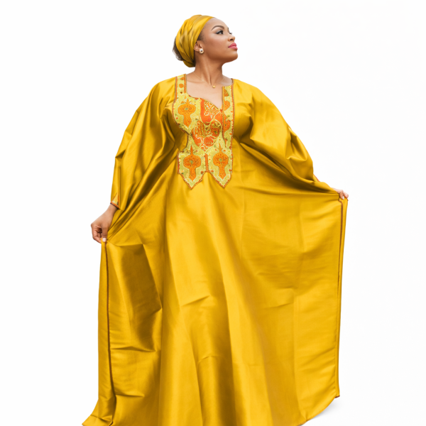 Gold Embroidery Abaya