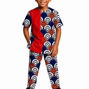 Boys Ankara 2-Piece Set