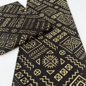 Mudcloth Geometric Ankara Fabric D