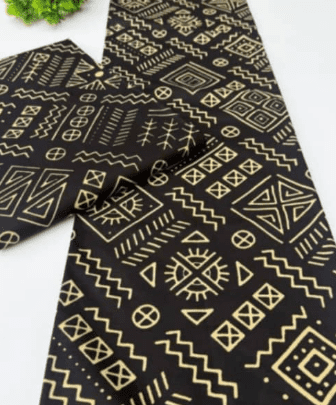 Mudcloth Geometric Ankara Fabric D