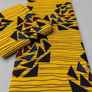 Diamond Evergreen Ankara Fabric