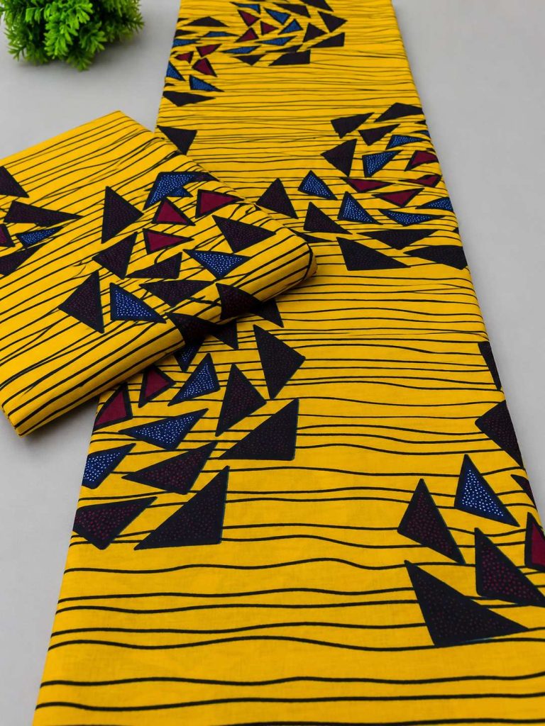 Diamond Evergreen Ankara Fabric
