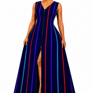 Gracia Stripe Dress
