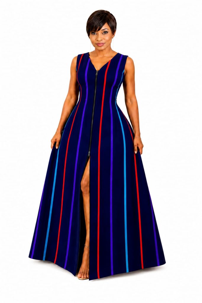 Gracia Stripe Dress