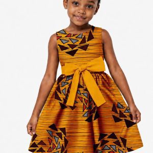 Mara Yellow Bow Dress