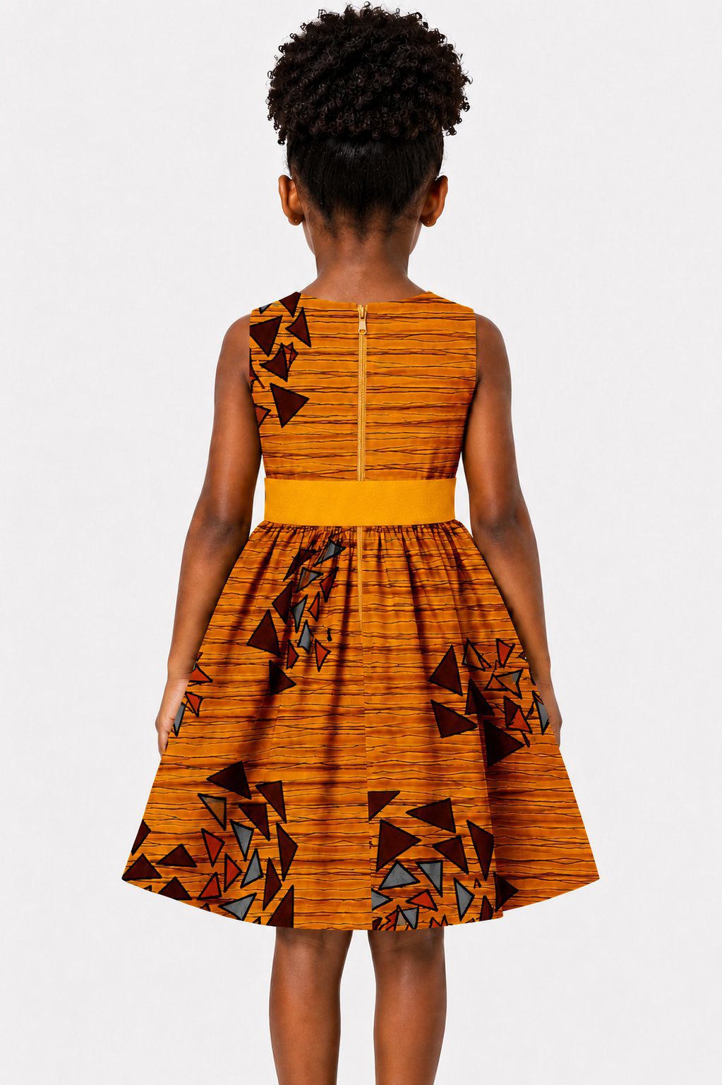 Mara Yellow Bow Dress - Image 2