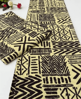 Mudcloth Geometric Ankara Fabric C