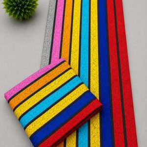 Multi Coloured Stripes Ankara
