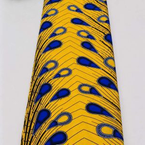 Peacock Evergreen Ankara Fabric