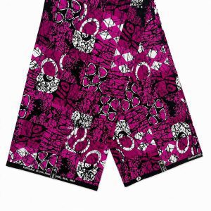 Premium Fuchsia Pink Ankara