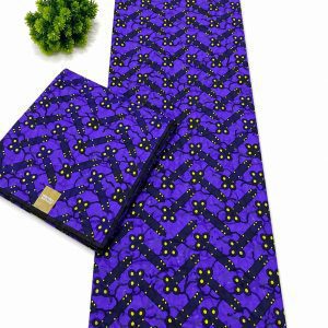 Royal Purple Ankara Fabric