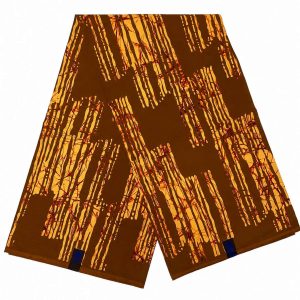 Rustic Flame Ankara Fabric