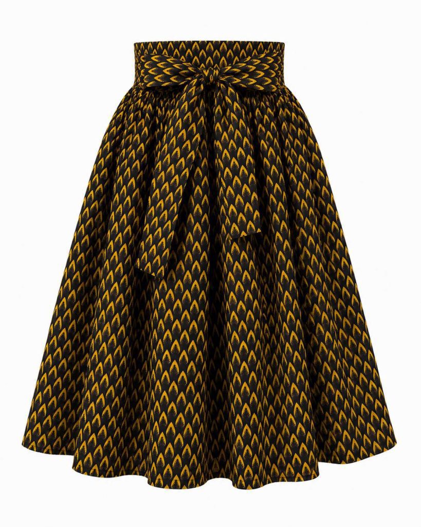Tara High-Waist Skirt & Belt